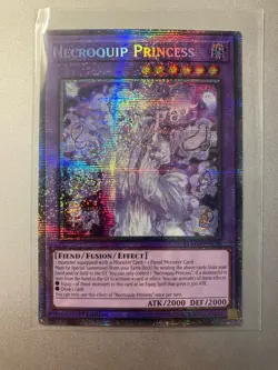Yu-Gi-Oh! Necroquip Princess 1st Edition Starlight Rare Card BLMM-EN146 - Image 1