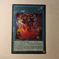Secrets of Dark Magic MZMU-EN069 Ultra Rare NM Alt Art - Image 1
