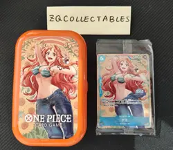 One Piece TCG TS-02 6 Mini Tin Set + All Color Promo Variants (Sealed Cards) - Image 2