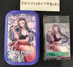One Piece TCG TS-02 6 Mini Tin Set + All Color Promo Variants (Sealed Cards) - Image 5