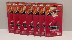 One Piece, Carrying On His Will Sleeved Booster Packs - OP-13 - Lot Of 7 - Image 1