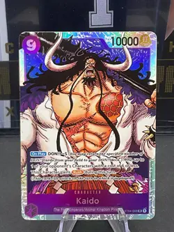 Kaido ST04-003 (SR) Starter Deck 4: Animal Kingdom Pirates One Piece TCG - Image 1