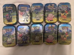 Pokemon TCG Mega Evolution Ascended Heroes Mini Tin Bundle x24 tins mix Sealed - Image 1