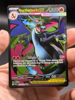 Pokemon Mega Charizard X ex 109/094 Phantasmal Flames Ultra Rare Full Art NM - Image 3