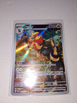 Pokemon Pyroar 200/193 Paldea Evolved Illustration Rare Full Art Holo NM - Image 1