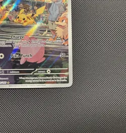 Pokemon TCG Pikachu 173/165 Sv: Scarlet & Violet 151 Illustration Rare Near Mint - Image 4