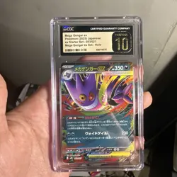 CGC 10 Pristine Mega Gengar ex 003/021 Mega Gengar Starter Set Pokemon - Image 1