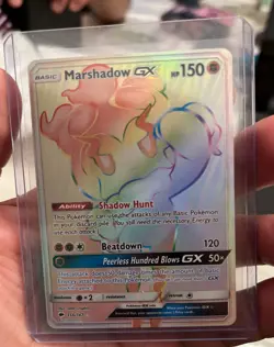 Marshadow GX (Secret) - Burning Shadows - Mint - Pokemon TCG - Image 1