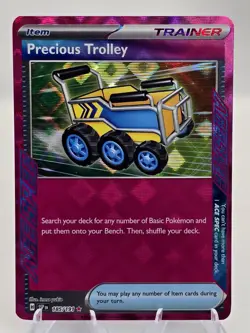 Pokemon TCG Precious Trolley 185/191 Ace Spec Rare Surging Sparks NM/M - Image 1