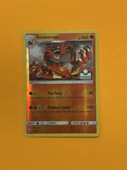 Pokemon Incineroar Pokemon League 26/149 RARE and Reverse Holo - Image 1