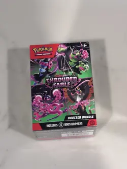 Pokemon Shrouded Fable – Booster Bundle (6 Packs) – Factory Sealed - Image 1