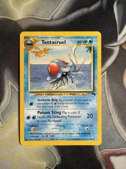 Tentacruel 10/18 Southern Islands Pokemon TCG Great Condition - Image 1