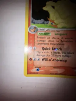 Pokemon TCG Ninetales EX Hidden Legends 22/101 Reverse Holo Rare - Image 3