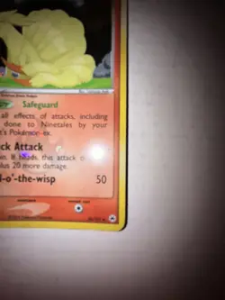 Pokemon TCG Ninetales EX Hidden Legends 22/101 Reverse Holo Rare - Image 4