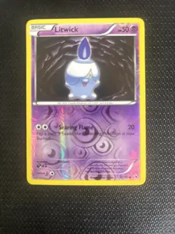 Litwick 57/101 Noble Victories Reverse Holo Pokemon Excellent - Image 1