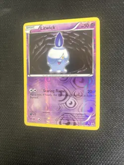 Litwick 57/101 Noble Victories Reverse Holo Pokemon Excellent - Image 2