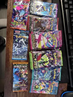 Pokemon Japanese Packs Lot 32 Packs Mega Symphonia Nullifying Zero Stellar - Image 1