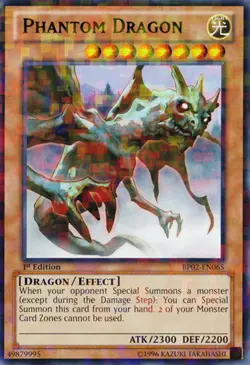 Phantom Dragon - BP02-EN065 - Mosaic Rare - Unlimited Edition x3 - Near Mint - Image 1