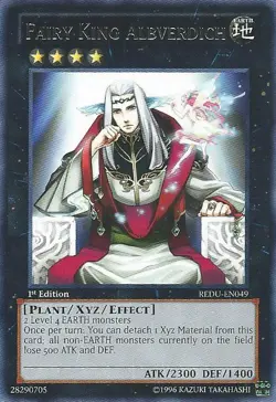Fairy King Albverdich - REDU-EN049 - Rare - Unlimited Edition Lightly Played Ret - Image 1