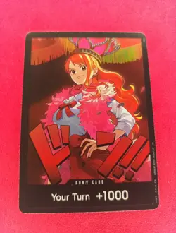 One Piece TCG English EB03 Heroines Edition Foil Don Card - Nami - Image 1