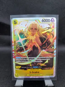 One Piece Two Legends - OP08-112 SR S-Snake Holo - Image 1