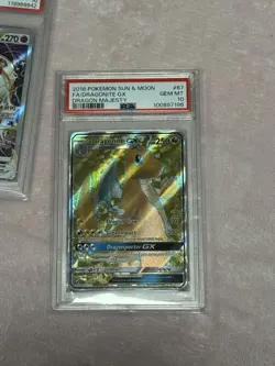 PSA 10 Pokemon TCG Dragonite GX Dragon Majesty Card 67/70 Gem Mint Full Art - Image 5