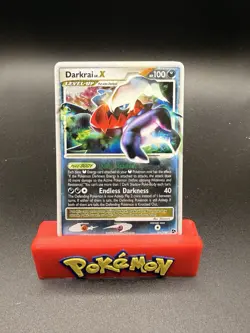 Darkrai LV.X 104/106 Great Encounters Rare Holo LP/NM Pokemon CARD TCG 2008 - Image 1