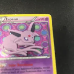Pokemon TCG Espeon Black & White BW92 Black Star Promo Holo Card Poor Condition - Image 3