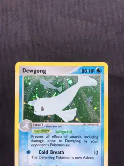 Pokemon Cards: EX FireRed & LeafGreen Rare Holo: Dewgong 3/112 - Image 2