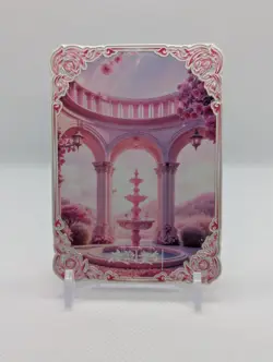 One Piece CCG Nico Robin Spicy Chess ♟ WAIFU Metal Card - Image 2