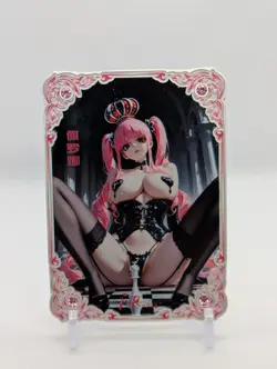 One Piece CCG Perona Spicy Chess ♟ Board Metal Card - Image 1