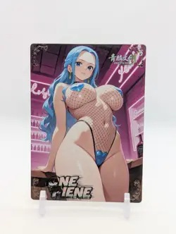 One Piece CCG Vivi SPICY BIKINI 🔥 Waifu THIN Metal CARD - Image 1