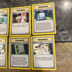 Pokemon TCG Neo Genesis Trainer Lot 6 Cards - Image 2