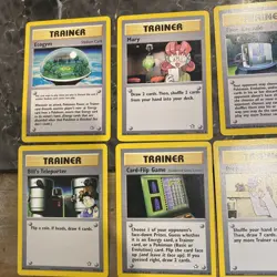 Pokemon TCG Neo Genesis Trainer Lot 6 Cards - Image 3