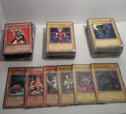 Yu-Gi-Oh! Bulk Lot ~300 Vintage Cards SDY MRD LOB Condition Varies - Image 1