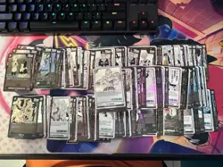 Dragonball super fusion manga booster 01 bulk lot (139 cards) - Image 1