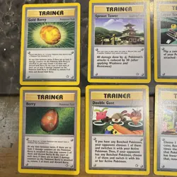 Pokemon TCG Neo Genesis Trainer Lot 6 Cards - Image 3