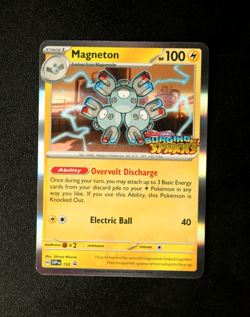 Pokemon Card TCG - Magneton SVP153 - Surging Sparks - Black Star Promo - NM ⭐ - Image 1