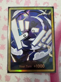 DON!! card Gear5 Luffy (GOLD) premium booster02 - Image 1