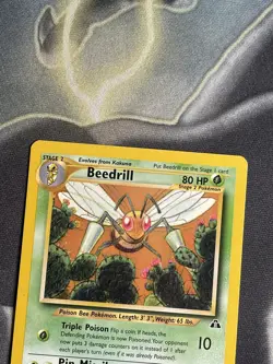 Pokemon Cards - Neo Discovery Rare: Beedrill 18/75 WOTC - Image 3