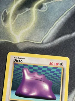 Ditto 18/62 – Fossil Set – Vintage Pokemon Card – WOTC 1999 - Image 3