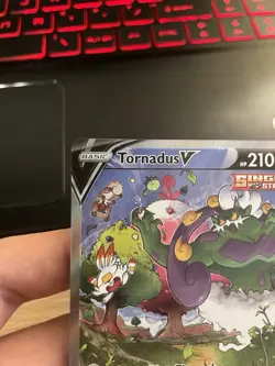Tornadus V 185/198 Alternate Full Art Chilling Reign Pokemon Card - Image 3