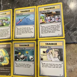 Pokemon TCG Neo Genesis Trainer Lot Of 6 Cards - Image 2