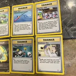 Pokemon TCG Neo Genesis Trainer Lot Of 6 Cards - Image 3