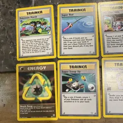 Pokemon TCG Neo Genesis Trainer Lot Of 6 Cards - Image 4