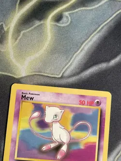 Mew Promo 8 - Pokemon TCG Black Star Promo - Non Holo WOTC Vintage 1999 Card - Image 2