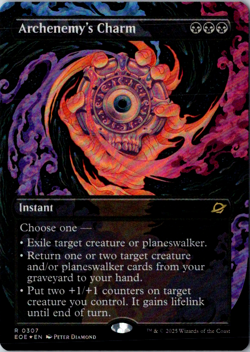 Archenemy's Charm (Borderless) R Edge of Eternities 307 FOIL Near Mint - Image 1