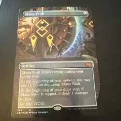 Mana Vault (Borderless) Double Masters 2022 Foil - Image 1