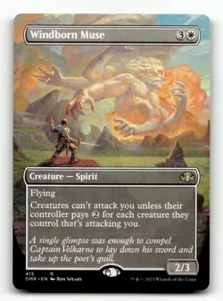 Windborn Muse (Borderless) 415 R Dominaria Remastered - Image 1