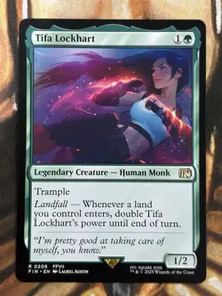 Tifa Lockhart #206 (Regular) Rare MTG Final Fantasy English - NM 🔥 - Image 1